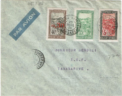 REF CTN89/MD - MADAGASCAR LETTRE AVION DIEGO SUAREZ 25/3/1936 - Covers & Documents