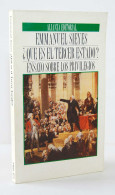 ¿Qué Es El Tercer Estado? Ensayo Sobre Los Privilegios - Emmanuel Sieyes - Pensieri