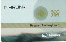 NORWAY - Marlink/Telenor Satellite Prepaid Calling Card 300 Units, Exp.date 31/12/04, Mint - Norway