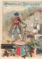 Chocolat Suchard - Vorlaufer!!  Tessin & Bellinzona - Souvenir De 189? - Reclame