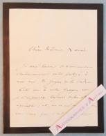 ● L.A.S 1889 Eugène JOLIBOIS Avocat & Politique Né à Amiens - Guyon - Maze - Le Vésinet - Lettre Autographe LAS - Politiek & Militair