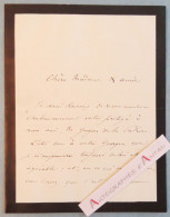 ● L.A.S 1889 Eugène JOLIBOIS Avocat & Politique Né à Amiens - Guyon - Maze - Le Vésinet - Lettre Autographe LAS - Politicians  & Military