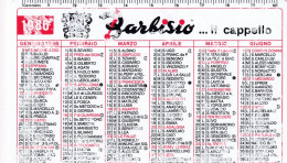Calendarietto - Barbisio Il Cappello - Anno 1986 - Petit Format : 1981-90