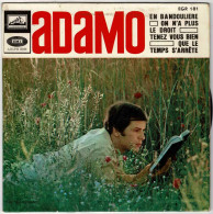 Adamo - En Bandouliere. On N'a Plus Le Droit. Que Le Temps S'arrete. Tenez Vous Bien . EP - Zonder Classificatie