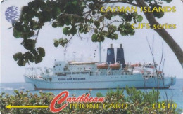 CAYMAN ISL(GPT) - C&W Cableship, Cayman-Jamaica Fibre System, CN : 131CCIAC/B, Tirage %39000, Used - Kaimaninseln (Cayman I.)