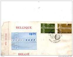 1962 LETTERA  BELGIO - Storia Postale