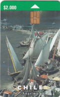 CHILE - Sailing Boats, Angelmo($2000), Tirage 20000, 12/98, Used - Chili