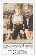 Calendarietto - Gruppo Cassa Di Risparmio Di Roma - Ancona - Anno 1986 - Small : 1981-90