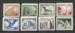LETTLAND Latvia 1939 Michel 271 - 278 MNH - Lettonie