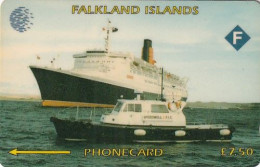 FALKLAND ISL.(GPT) - Q.E. II, CN : 3CWFA/C(normal 0), Tirage 40000, Used - Falkland Islands