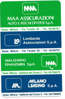 Calendarietto - MAA - Assicurazioni - Anno 1986 - Petit Format : 1981-90