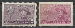 Korea, South  1957 Mi 238-239 MNH  (ZS9 SKA238-239) - Francobolli