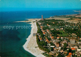 73158998 Laboe Fliegeraufnahme Denkmal Strand Laboe - Laboe