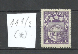 LETTLAND Latvia 1923 Michel 89 Perf 11 1/2 (*) Mint No Gum/ohne Gummi - Lettonie