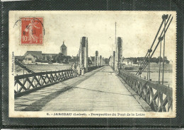 45  JARGEAU - PERSPECTIVE DU PONT DE LA LOIRE (ref A7870) - Jargeau