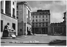 1952  TORINO - VIA ROMA - Otros Monumentos Y Edificios