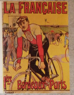 Petit Calendrier Poche 1983 Illustration Affiche La Française Course Cycliste Vélo  Bordeaux Paris - Nevers Nièvre - Small : 1981-90