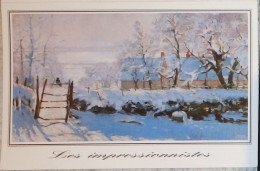 Petit Calendrier Poche 1998 Peinture Claude Monet La Pie - Les Impressionnistes - Petit Format : 1991-00