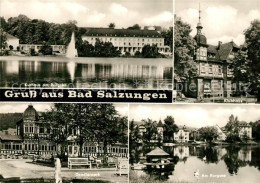 73158494 Bad Salzungen Kurhaus Am Burgsee Klubhaus Gradierwerk Bad Salzungen - Bad Salzungen