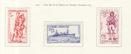 Saint Pierre & Miquelon 1941 Y&T N°207 à 209 - Michel N°210 à 212 * - Défense De L'empire - Ungebraucht