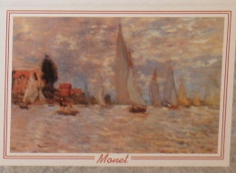 Petit Calendrier Poche 1998 Peinture Monet - Le Mans Sarthe - Petit Format : 1991-00