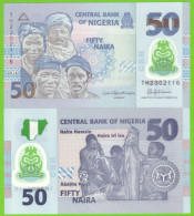 NIGERIA 50 NAIRA 2016 P-40f UNC - Nigeria