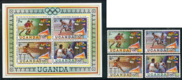 DEP2 Uganda 246/49 + HB 22 MNH - Ouganda (1962-...)