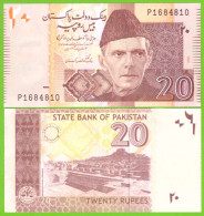 PAKISTAN 20 RUPEES 2005 P-46a  UNC - Pakistán