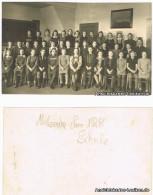 Ansichtskarte Mittweida Gruppenbild - Schülerinnen - Schule 1928 - Mittweida