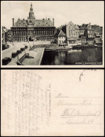 Ansichtskarte Emden Delft Und Rathaus 1940 - Emden