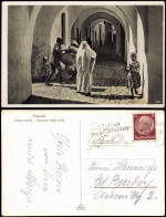 Tripolis طرابلس Araberviertel Quartieri Degli Arabi 1936  Gel. Dt. Schiffspost - Libye