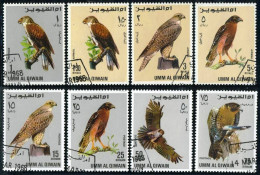 FAU2  Umm Al Qiwain 74/74B + A 13/13B  1968  Used - Umm Al-Qiwain