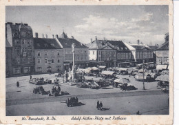 AUTRICHE - WIENER - NEUSTADT - Adolf-Hiltler-Platz Mit Rathaus - - Wiener Neustadt