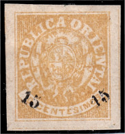 Uruguay 26 1866 Escudo Shield MH - Uruguay