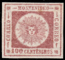 Uruguay 15 1860/62 Sol De Mayo MH - Uruguay