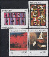 Uruguay 2535/38 2011 Arte Pinturas Nacionales MNH - Uruguay