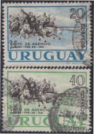 Uruguay 685/86 1961 150 Años Del Inicio De La Insurrección Grito De Asencio Us - Uruguay