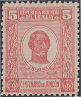 Uruguay 305 1925 General Fructuoso Rivera MH - Uruguay