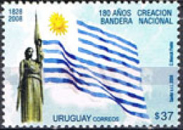 Uruguay - 2387 - 180 Años De La Creación De La Bandera Nacional MNH - Uruguay