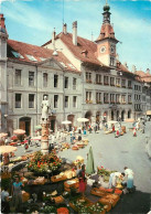 Marchés - Suisse - Lausanne - Place De La Palud, Hôtel De Ville - CPM - Voir Timbre - Voir Scans Recto-Verso - Mercati