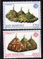 1977 San Marino Mi N° 1131/1132 : ** MNH, Postfris, Postfrisch , Neuf Sans Charniere - 1977