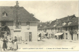 Saint Laurent Du Pont L Avenue De La Grande Chartreuse - Saint-Laurent-du-Pont