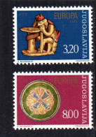 1976 Jugoslawien Mi N° 1635/1636  : ** MNH, Postfris, Postfrisch , Neuf Sans Charniere - 1976