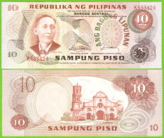 PHILIPPINES 10 PISO 1978  P-161d UNC - Filippine