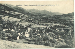 Theys Vue Generale Et Le Massif De Belledonne - Theys