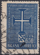 1959 Brasilien ° Mi:BR 966, Sn:BR 899, Yt:BR 683, Lusignan Cross And Arms Of Salvador, Bahia - Usados