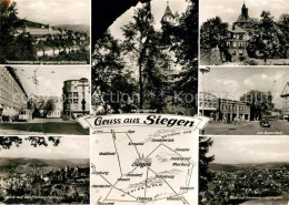 73161046 Siegen Westfalen Fischbacherberg Krankenhaus Hindenburgstrasse Schloss  - Siegen
