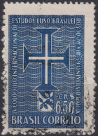 1959 Brasilien ° Mi:BR 966, Sn:BR 899, Yt:BR 683, Lusignan Cross And Arms Of Salvador, Bahia - Gebruikt