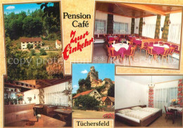 73160950 Tuechersfeld Pension Cafe Zur Einkehr Gaststube Gaestezimmer Tuechersfe - Pottenstein