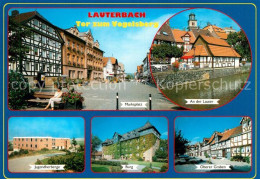 73160840 Lauterbach Hessen Marktplatz Lauterpartie Jugendherberge Burg Oberer Ga - Lauterbach